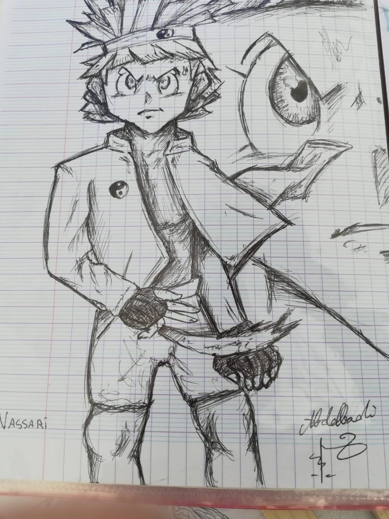 Abdelbladi – 14 ans et déjà un génie du dessin