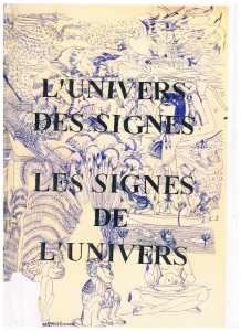 Couverture d’ouvrage : L'univers des signes, les signes de l'univers