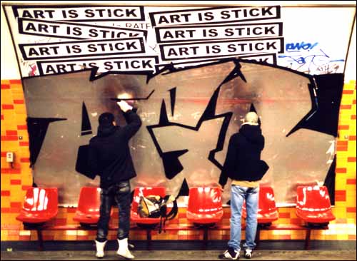Art is stick